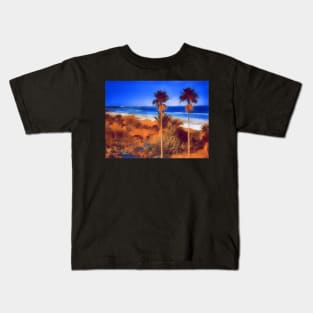 Palm Trees - Graphic 3 Kids T-Shirt